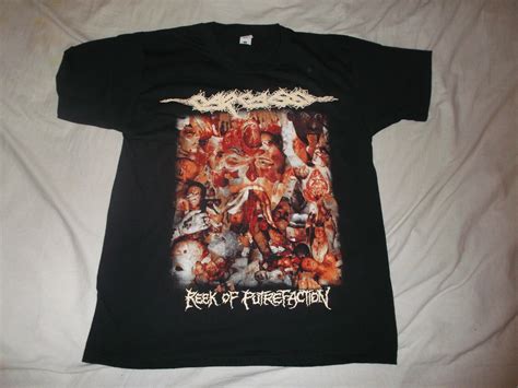 Carcass Shirt Reek Of Putrefaction Rare Ebay