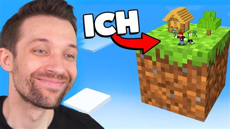 ÜBERLEBEN auf 1 RIESIGEN OP BLOCK in Minecraft YouTube