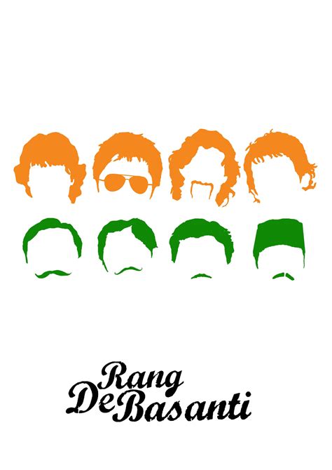 Rang De Basanti Minimalist Posters - Wordzz