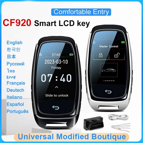 CF920 Modified Universal Remote Display Smart LCD Key Comfortable Entry