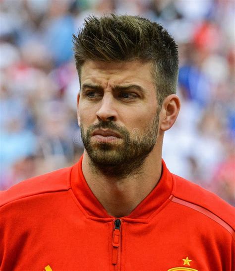 FC Barcelona And Spain National Football Team Centre Back Gerard Pique