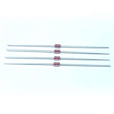 10KΩ 3950K Diode Glass Encapsulated Ntc Glass Bead Thermistor China