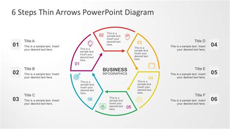 Powerpoint Circular Arrow Template