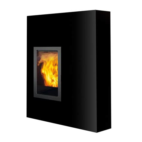 Stufa A Pellet Edilkamin Blade2 12 Up Bordeaux 12 KW Aria Canalizzabile