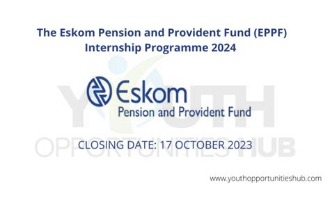 The Eskom Pension And Provident Fund Eppf Internship Programme