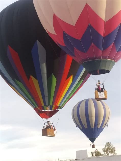 Hot Air Balloons At The Bridge