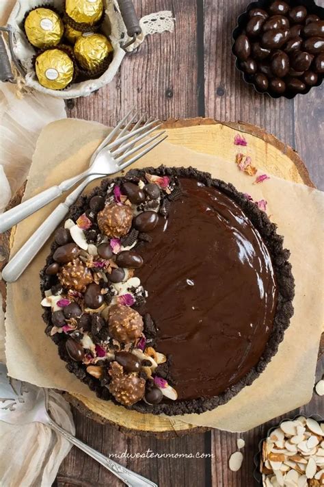 Decadent Chocolate Ganache Tart Recipe Midwestern Moms