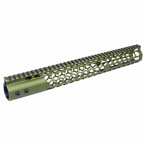 Guntec Usa 15 Air Lite Series Honeycomb M Lok Free Floating