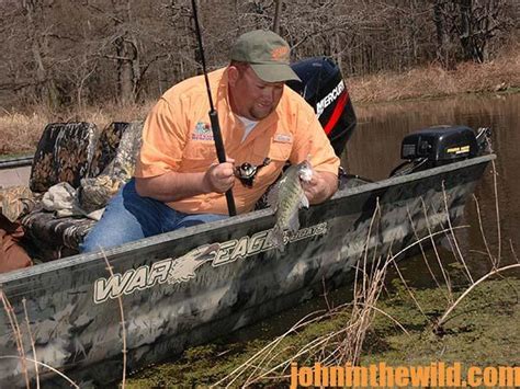 Catching Crappie During The Pre Spawn John In The Wildjohn In The