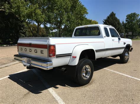 1993 Dodge Ram 350 4x4 59l Cummins Diesel Dually Extended Cab 122k