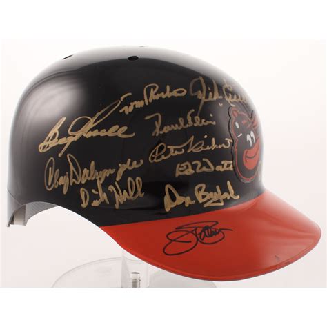 Baltimore Orioles Full Size Batting Helmet Signed By With