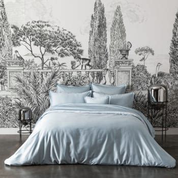 Housse De Couette En Satin De Coton Lune X Teophile Maisons Du