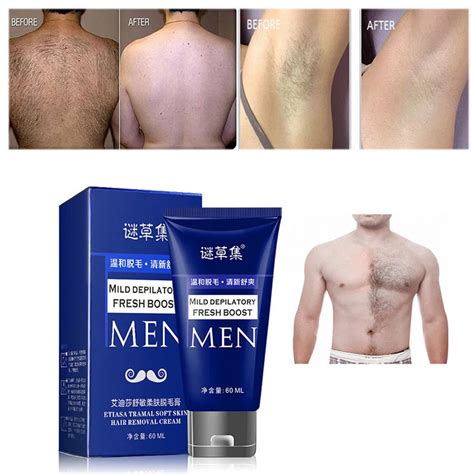 2018 New Mans Permanent Body Hair Removal Cream Hand Leg Hair Loss Depilatory Cream Men Body