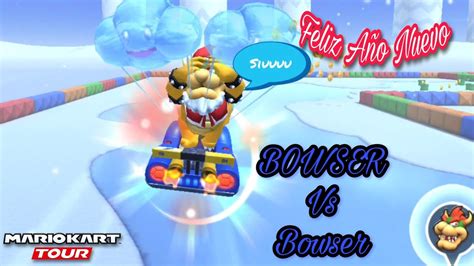 Papá Noel Bowser vs Bowser clásico Esto debería ser un short de