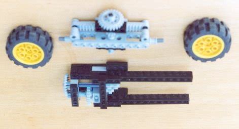 LEGO crane truck building-instructions