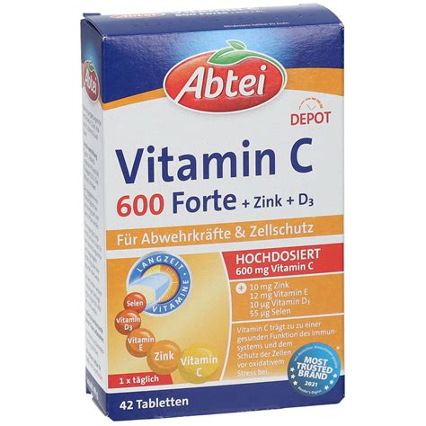 Abtei Vitamin C 42 St Shop Apotheke