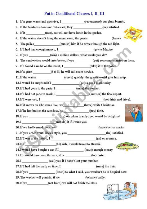 Mixed Conditionals Type And Exercises Pdf Exercise Poster