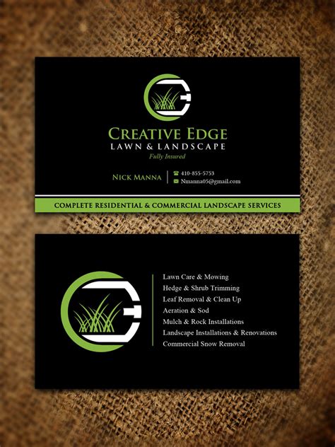 Landscaping Business Card Template – PARAHYENA