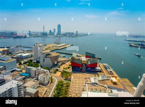 OSAKA JAPAN JULY 18 2017 Aerial View Of Aquarium Kaiyukan In Osaka