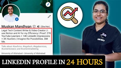 How I Build A Great Linkedin Profile In Just Hours Youtube