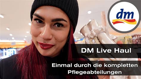 Dm Live Haul Was Kaufe Ich So Als Produkttesterin Drogerie