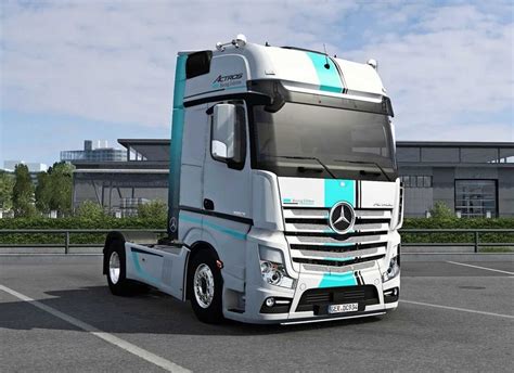 Ets2 Mercedes Benz New Actros By Dotec 1 46 1 47 V Update 0 32OB 8 7