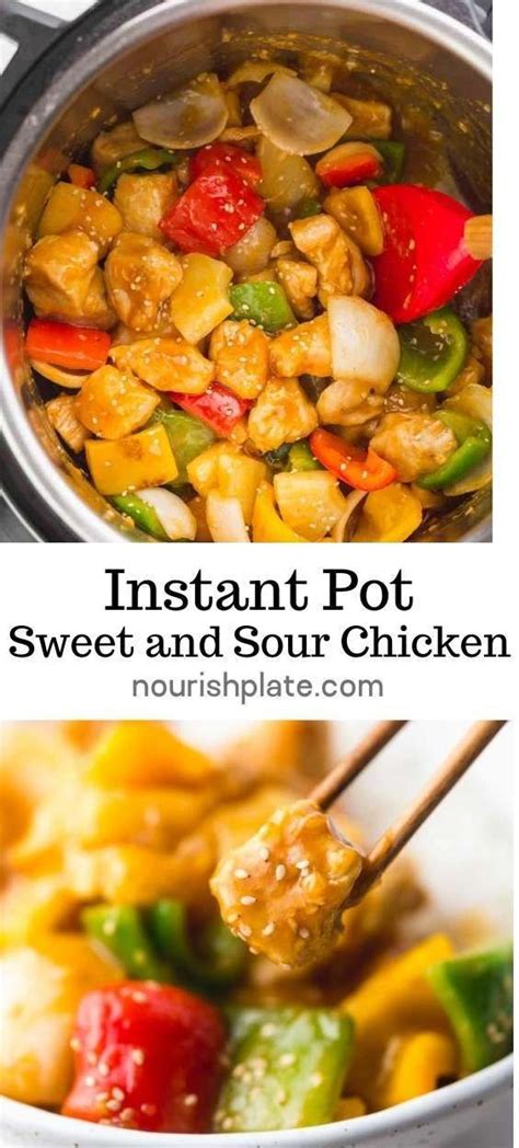 Instant Pot Sweet And Sour Chicken Recipe Instant Pot Dinner Recipes Instant Pot Recipes