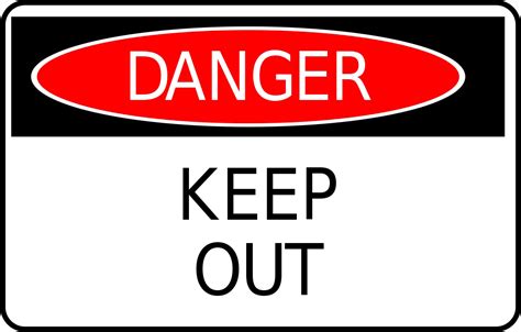 Keep Out Png Images Transparent Free Download