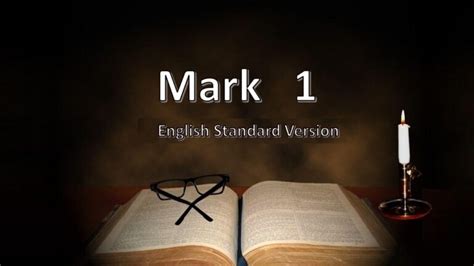 Mark 1 – English Standard Version – Christ House