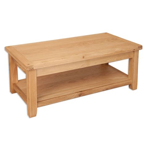 Norfolk Natural Oak Coffee Table Oak World