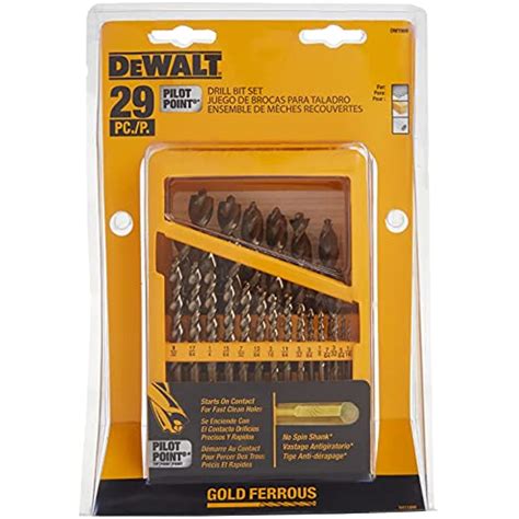 Dewalt Drill Bit Set With Metal Index Piece Dw Wesson Hardware