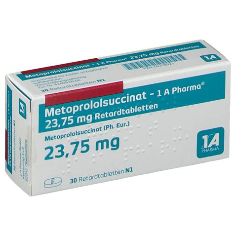 Metoprololsuccinat A Pharma Mg St Mit Dem E Rezept Kaufen