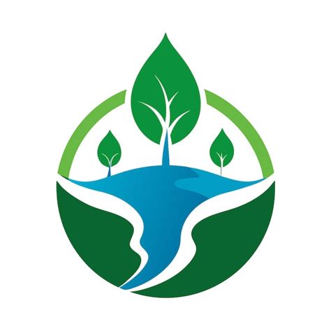 Environment Logo Vector Premium Ai Generated Vector