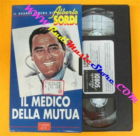 VHS FILM IL MEDICO DELLA MUTUA Il Grande Cinema Alberto Sordi FABBRI