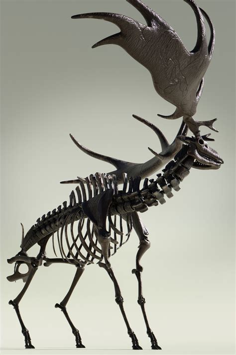Artstation Irish Deer Fossil