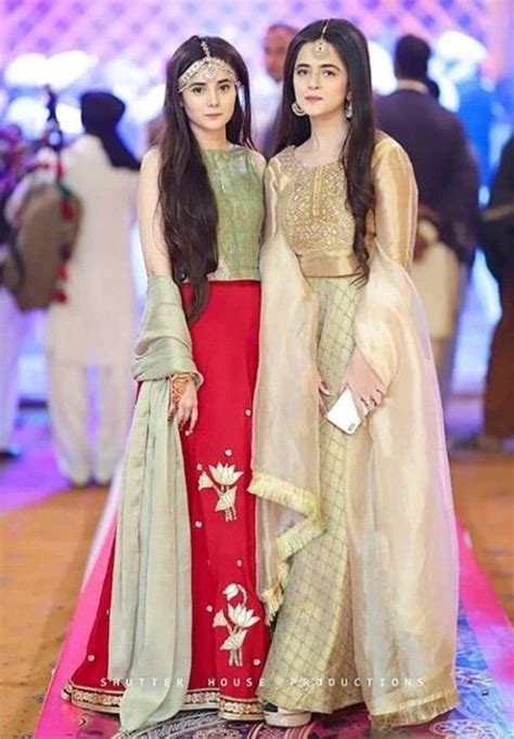 Wedding Party Outfit Brides Cousins Pakistani Fashion Party Wear