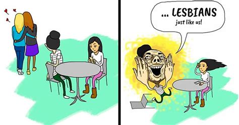 Cute And Heartwarming Lesbian Comics About My Relationship With My Girlfriend Bored Panda