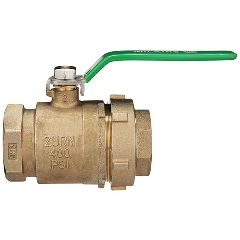 Zurn Elkay 2 850tuxl 2 Quarter Turn Tapped Bronze Ball Valve With