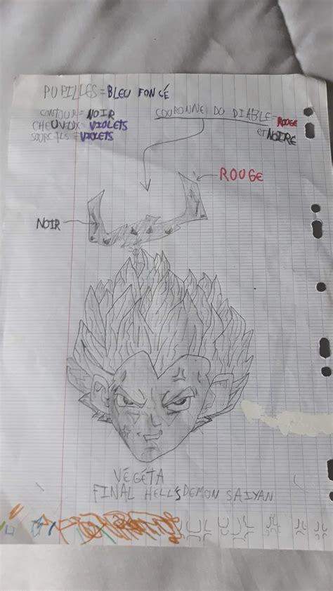 Vegeta Vieux Dessin Dragon Ball France Amino