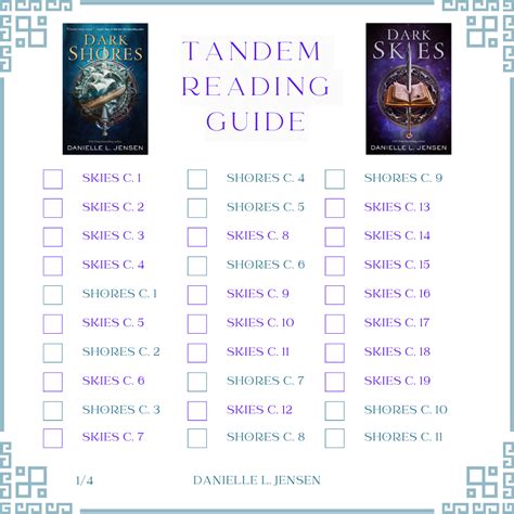 Tandem Reading Guide Danielle L Jensen