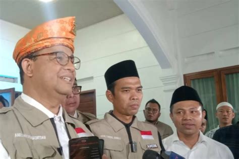 Ustad Abdul Somad Pilih Anies Muhaimin Untuk Pilpres 2024 Metrokini