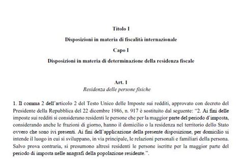 Il Consiglio Dei Ministri Approva Lo Schema Preliminare Di Decreto