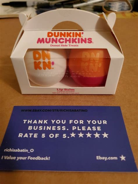 Dunkins New Lip Balms Look And Smell Exactly Like Munchkins