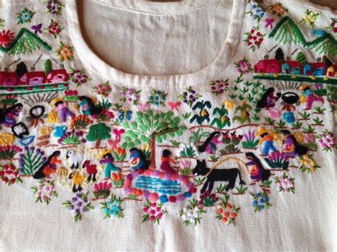 Purepecha Embroiderers Of Patzcuaro Michoacan Bordado Oaxaque O