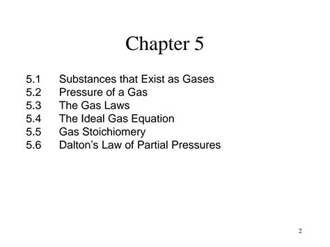 Solution Chapter Chemistry Gases Studypool