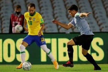 Uruguay Vs Brasil Eliminatorias Qatar Goles Resumen Y Resultado