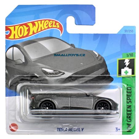 Tesla Model Y Hot Wheels šedá