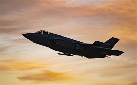 Download wallpapers Lockheed Martin F-35 Lightning II, F-35A, American ...