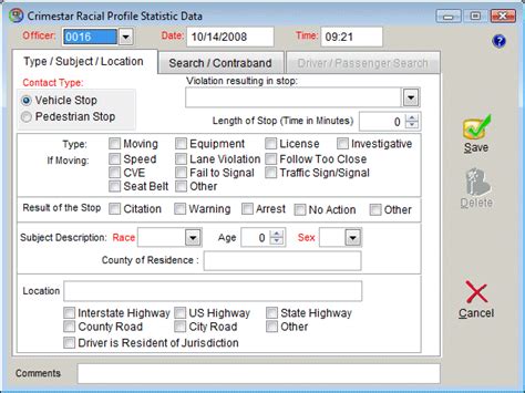 POLICE SOFTWARE - CrimeStar Records Management / Investigation System ...