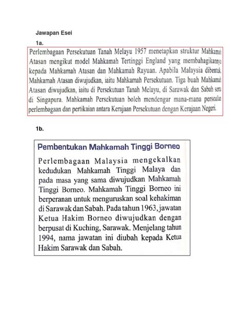 Jawapan Esei Pdf